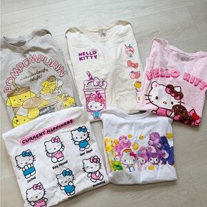 Hello kitty tshirt bundle
